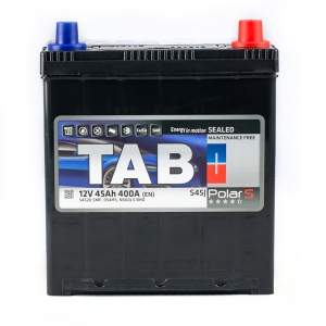 TAB Polar S 45 Ah/12V Euro (0) Japan тонкая клема